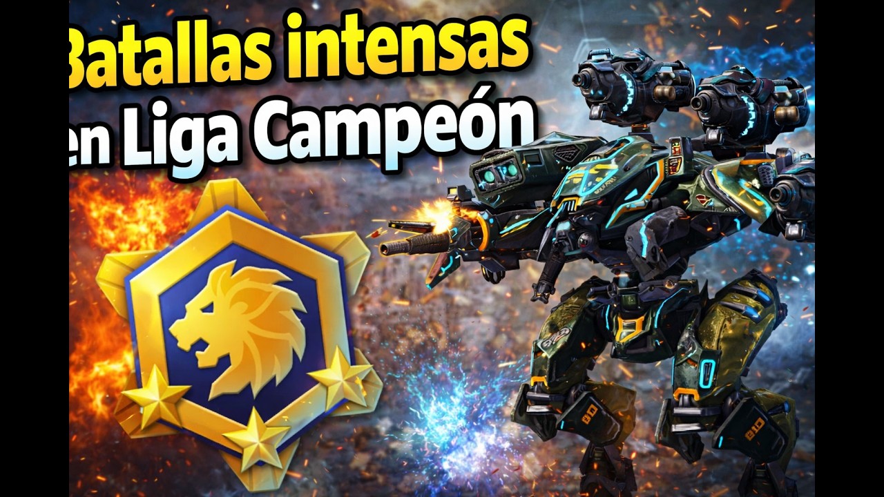 🔴 WAR ROBOTS EN VIVO | Batallas intensas en Liga Campeón