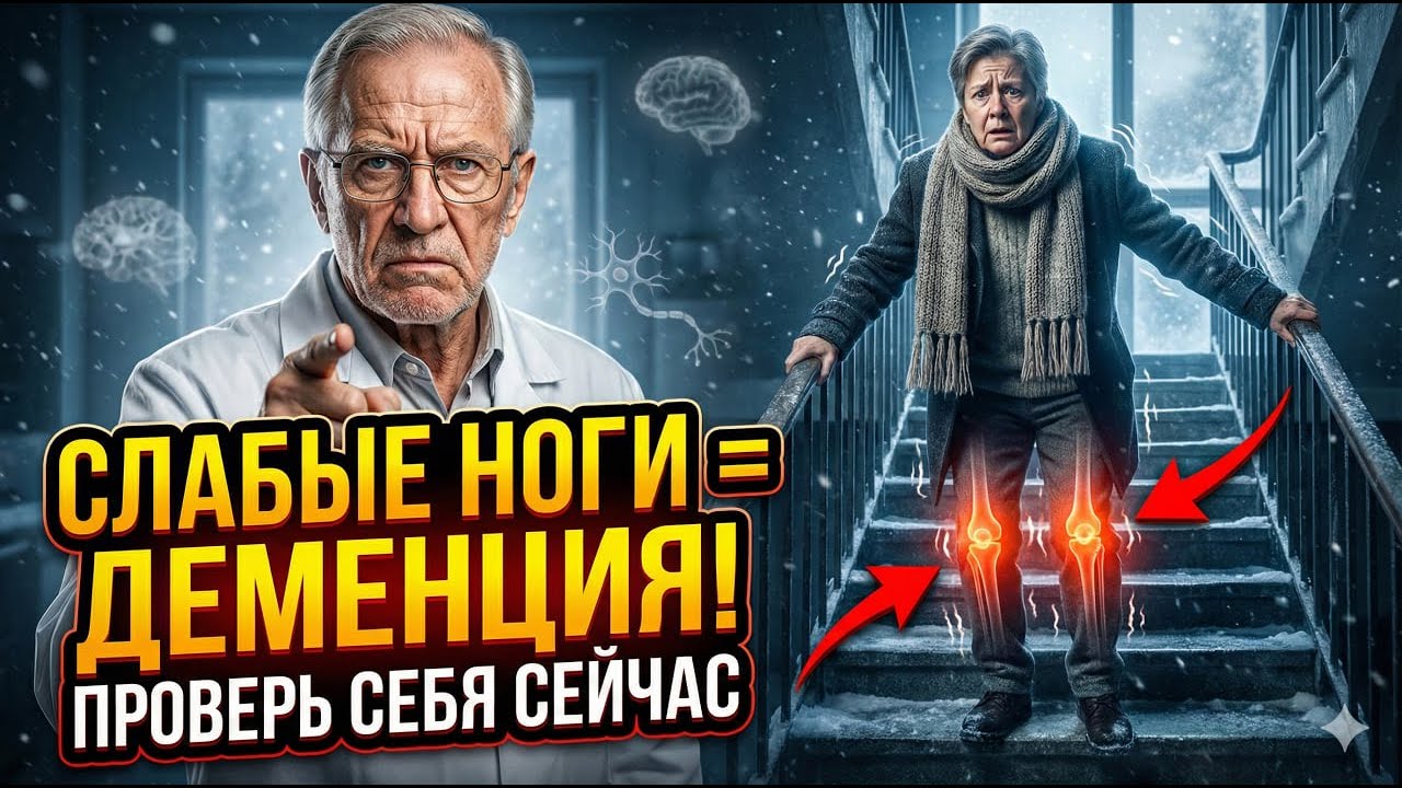 ЭТО БЬЁТ ПО МОЗГУ! СЛАБЫЕ НОГИ — ПЕРВЫЙ СИГНАЛ