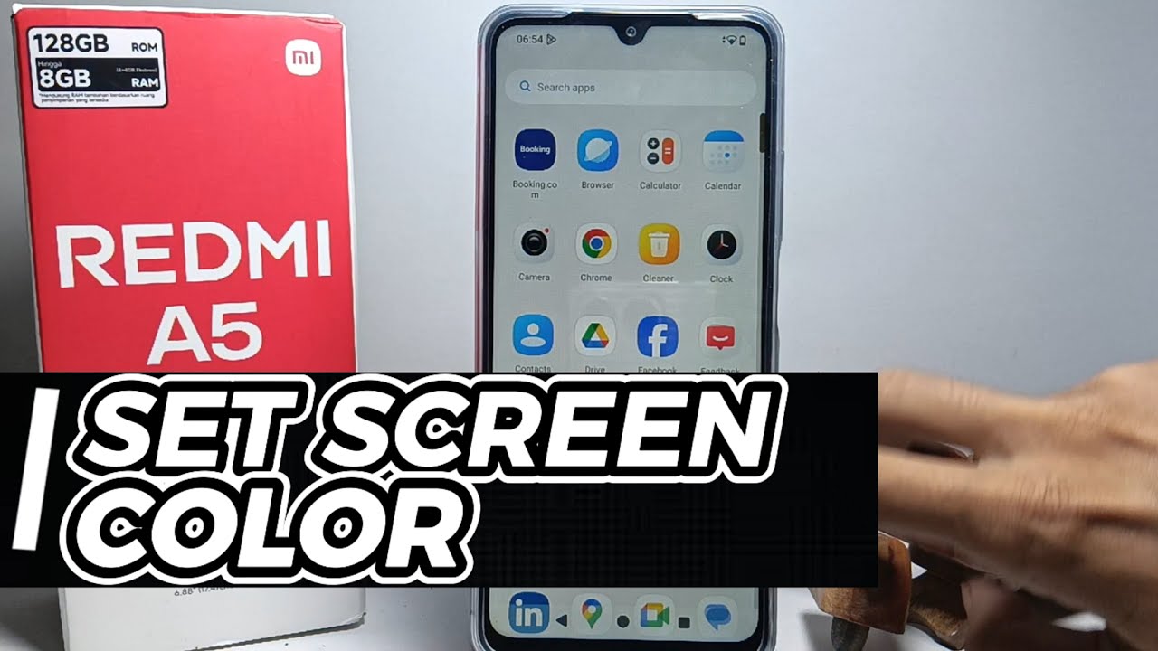 How To Set Screen Color On Redmi A5