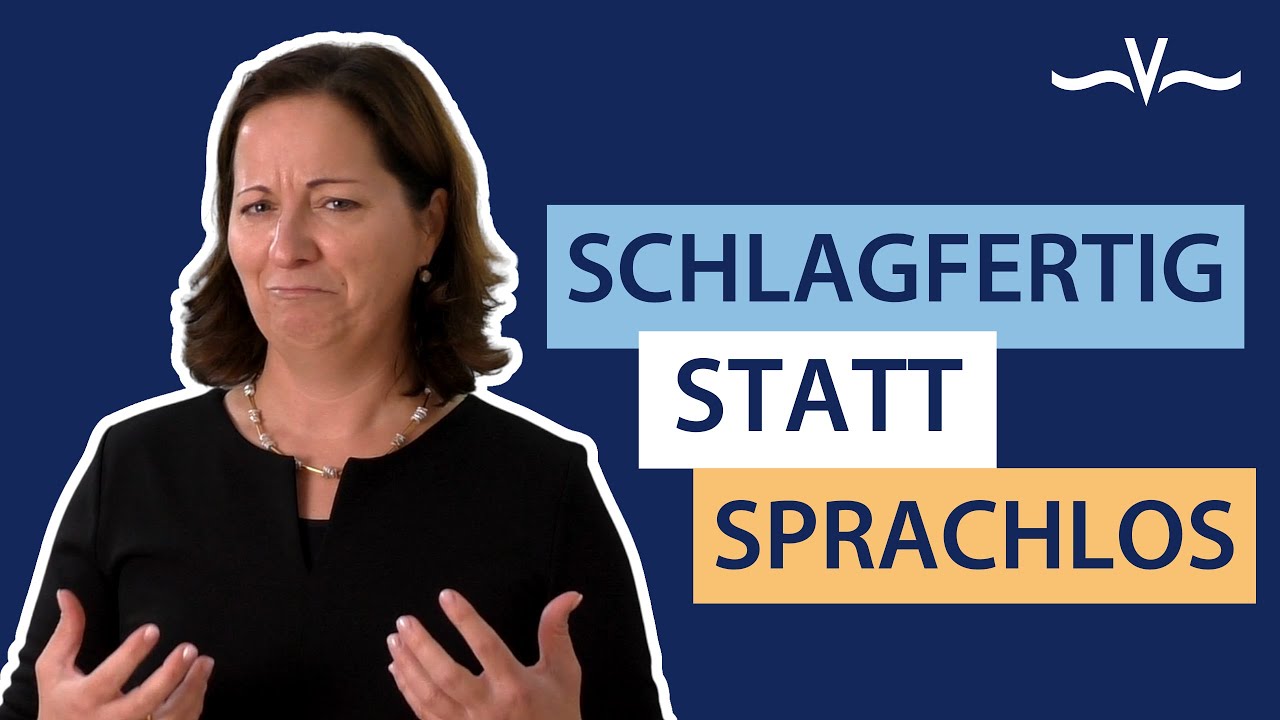 Schlagfertig reagieren: So solltest Du auf provokative Fragen antworten | Stefanie Voss