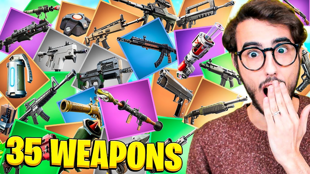 FACCIO UNA KILL CON OGNI ARMA DEL GIOCO! - FORTNITE