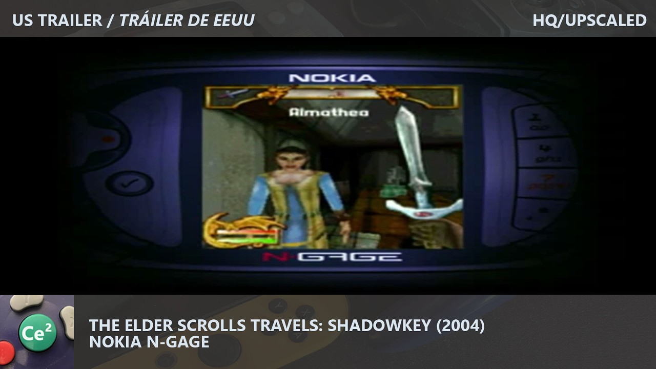 The Elder Scrolls Travels: Shadowkey | NGAG | 2004 | Video Game US Trailer | HQ/Upscaled