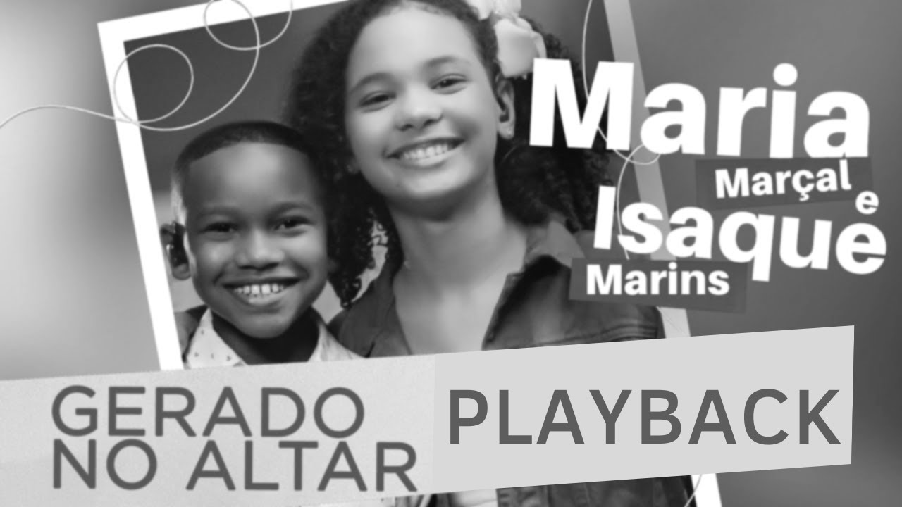 Gerado No Altar - Maria Marçal e Isaque Marins | PLAYBACK