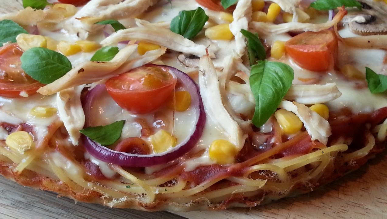 Slimming Recipes - Spaghetti Pizza