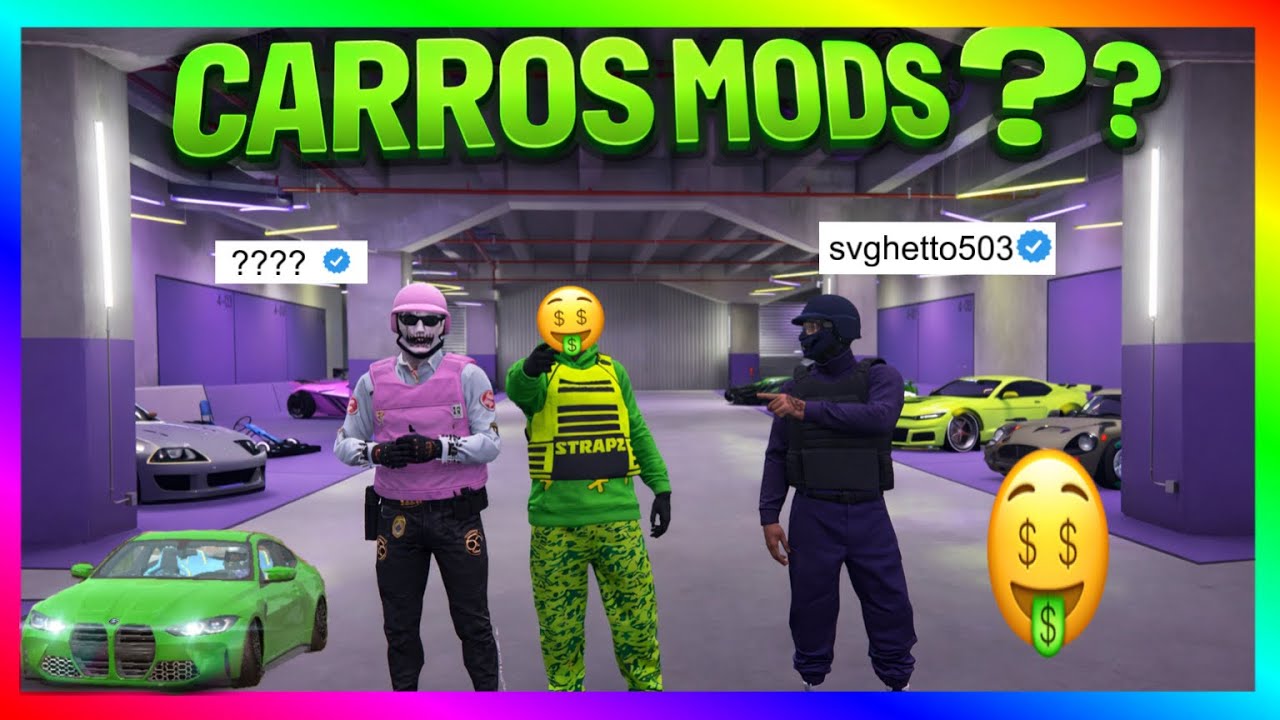 Visito Garaje Mods De Jugador Aleatorio 😨😱🤤 |#gta 