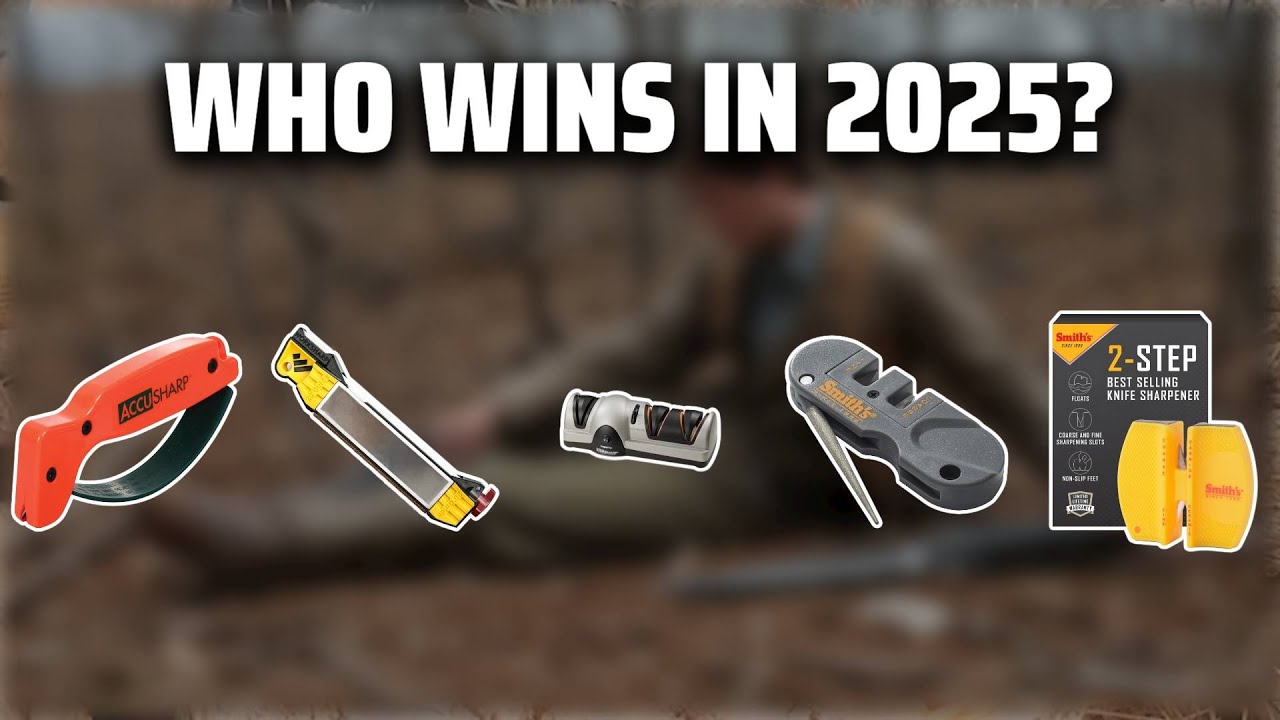 The Top 5 Best Knife Sharpeners in 2025 - Must Watch Before Buying!