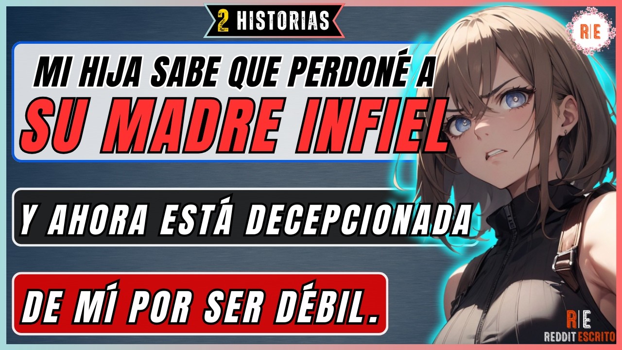 Perdoné la infidelidad de mi esposa... ahora mi hija me odia por ser débil 😭