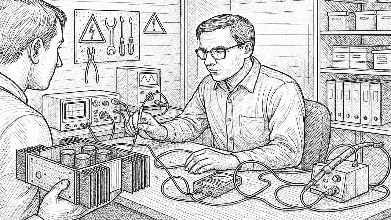 Werkbank-Gespräch mit dem Elektroniker (1/3)