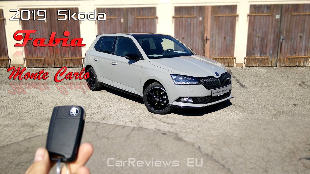 2019 Skoda Fabia 1.0TSI 110HP Monte Carlo