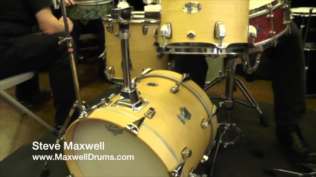 Chicago Drum Show 2015: Steve Maxwell Drums