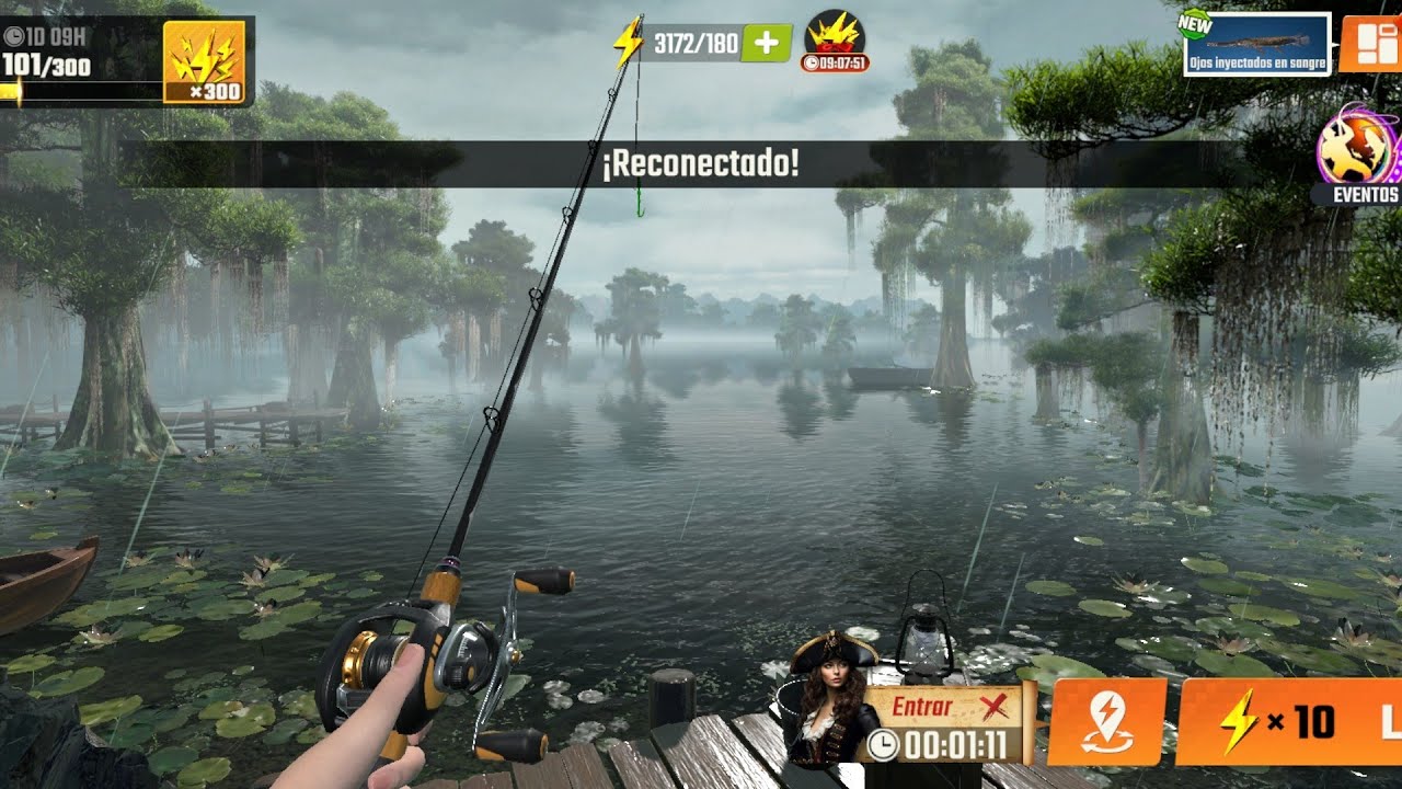 Pescando(Si alguno sabe una palabra en español que empieza por W que la ponga en los comentarios)