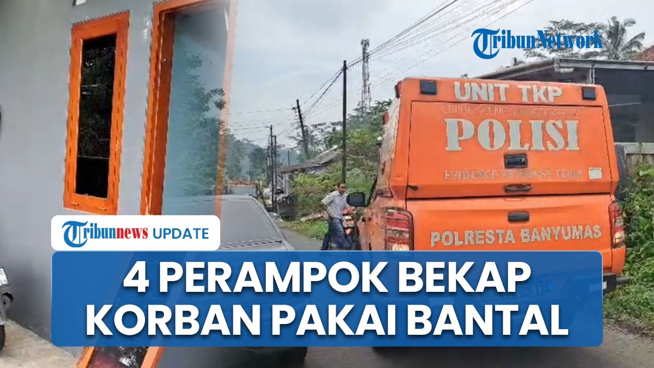 Kronologi 4 Perampok Bobol Rumah Warga di Sumbang Banyumas, Pelaku Bekap Anak Korban hingga Berdarah