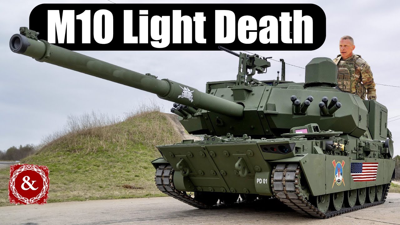 Почему легкий танк M10 Booker так силен