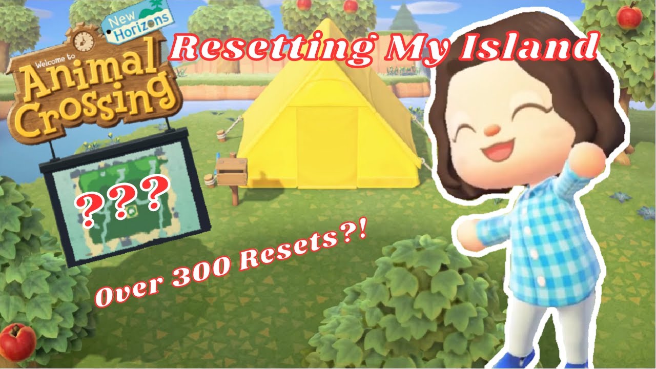Over 300 RESETS for Perfect Island?! | New Island Animal Crossing New Horizons