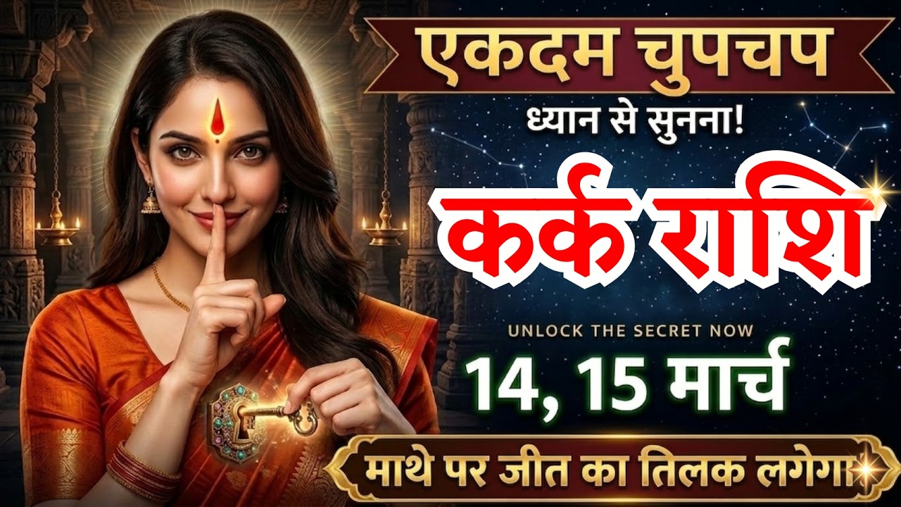 14, 15 मार्च, कर्क राशि वालों चुपचाप एकदम ध्यान से सुनना, Kark Rashi, बड़ी जीत मिलेगी