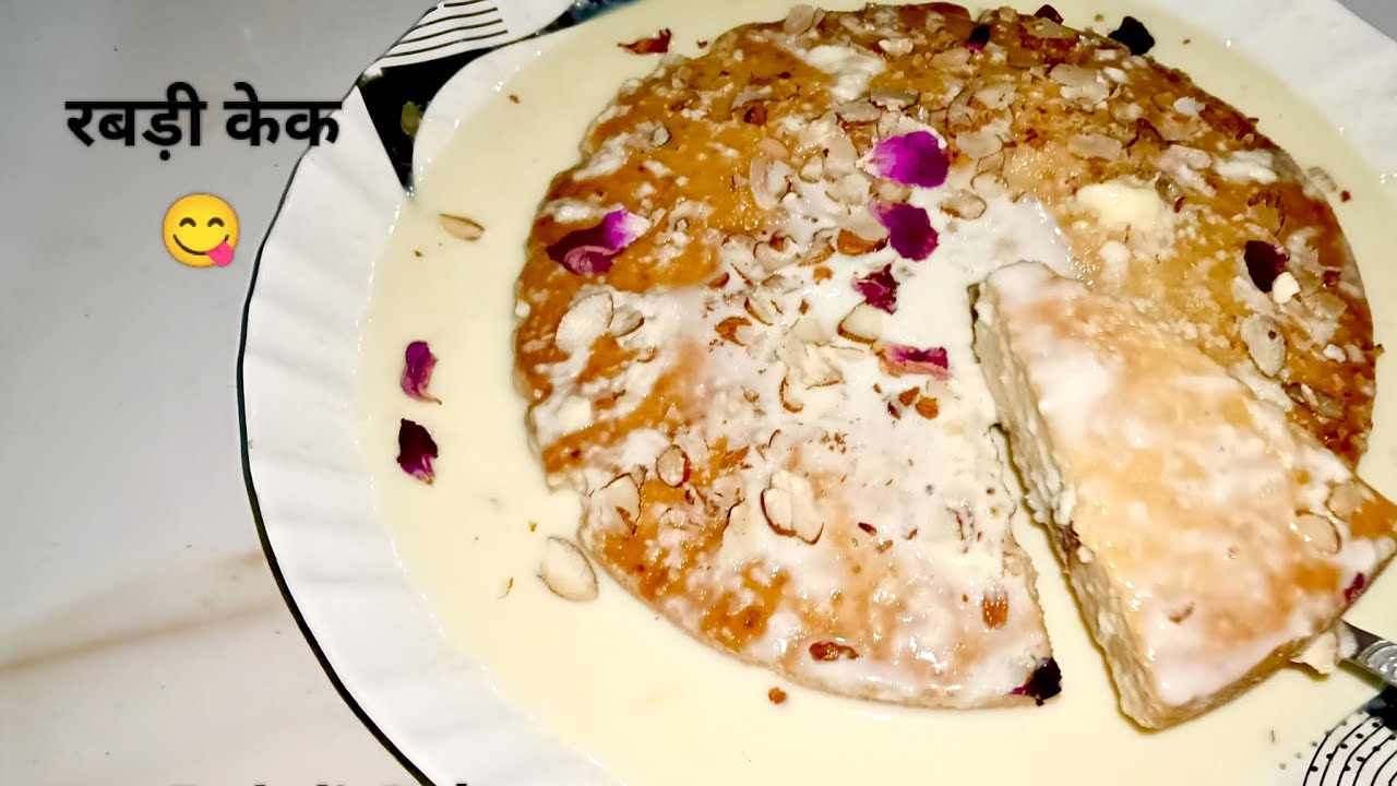 Eggless Rasmalai Cake | with Homemade Special Rabdi cake 🍰 by The Cooking82 |#cake #viralvideo 