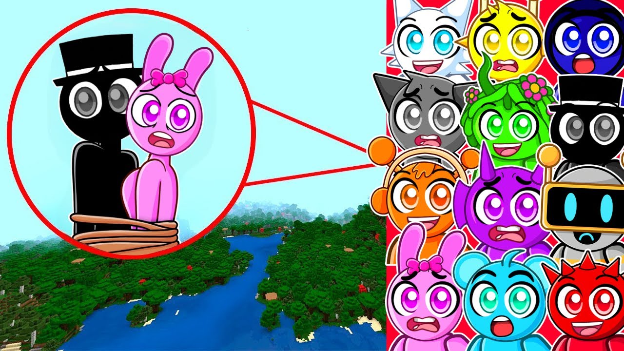 Reacting to AWKWARD SPRUNKIS FOUND in Minecraft!