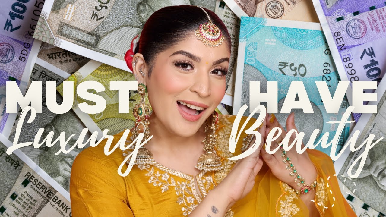 Luxury Beauty Must Haves For Festive Season | Best Highend Makeup| #Diwalog2024 Day 15 | Shreya Jain