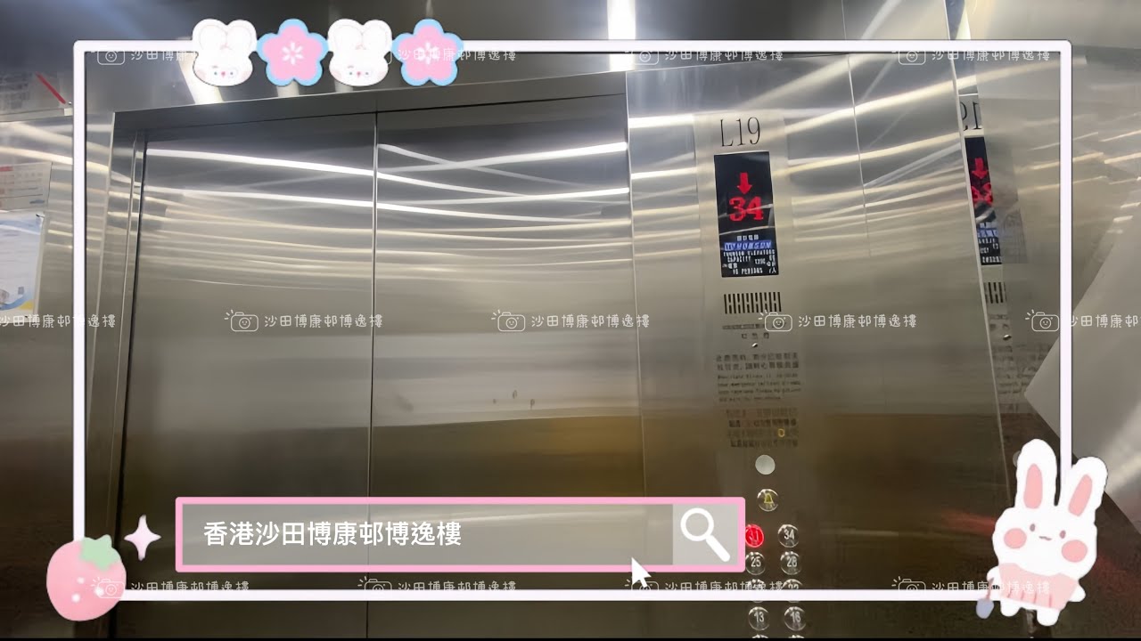 香港沙田博康邨博逸樓湯臣及美善高升降機