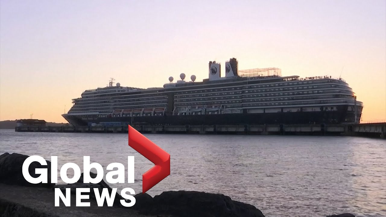 Coronavirus outbreak: Passengers cheer as cruise ship docks in Cambodia