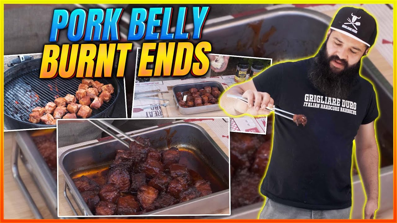 Pork Belly Burnt Ends | Cubetti di Pancetta Zozza al BBQ | Grigliare Duro