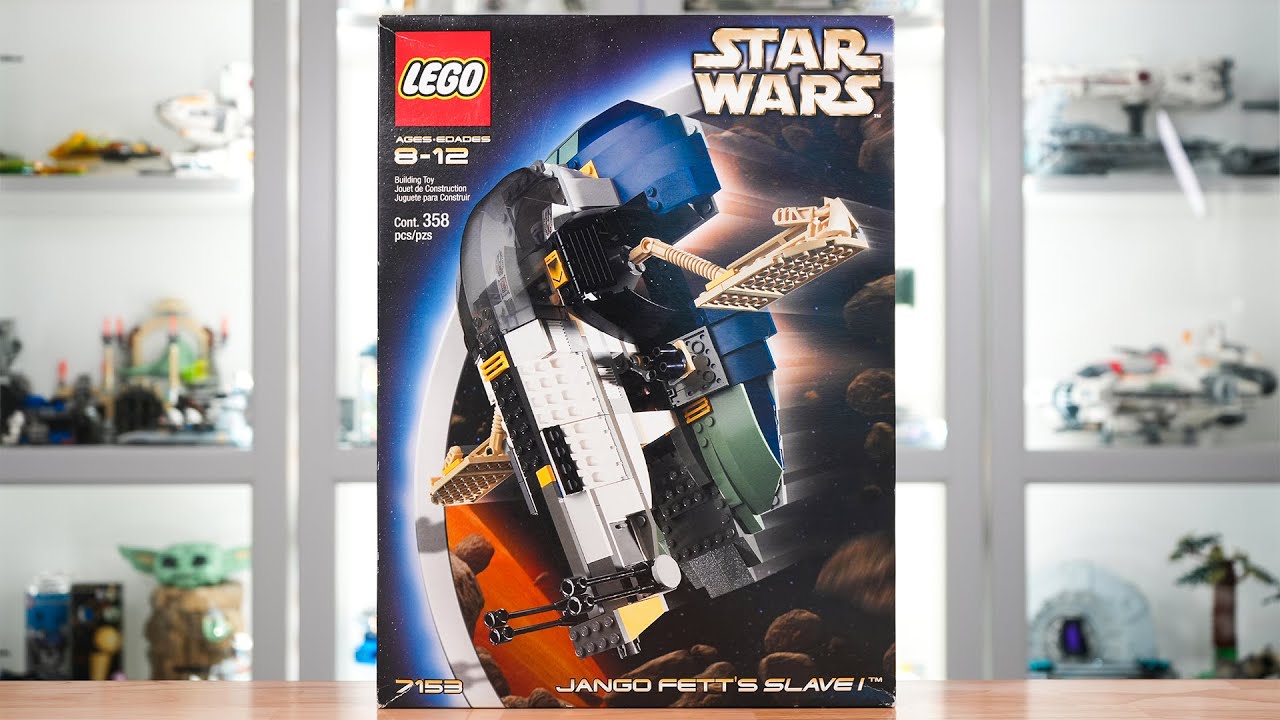 LEGO Star Wars 7153 JANGO FETT'S SLAVE 1 Review! (2002)