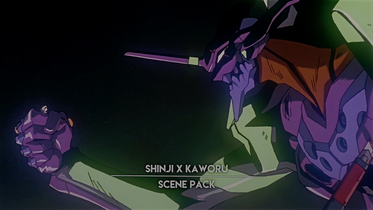 shinji and kaworu || scene pack