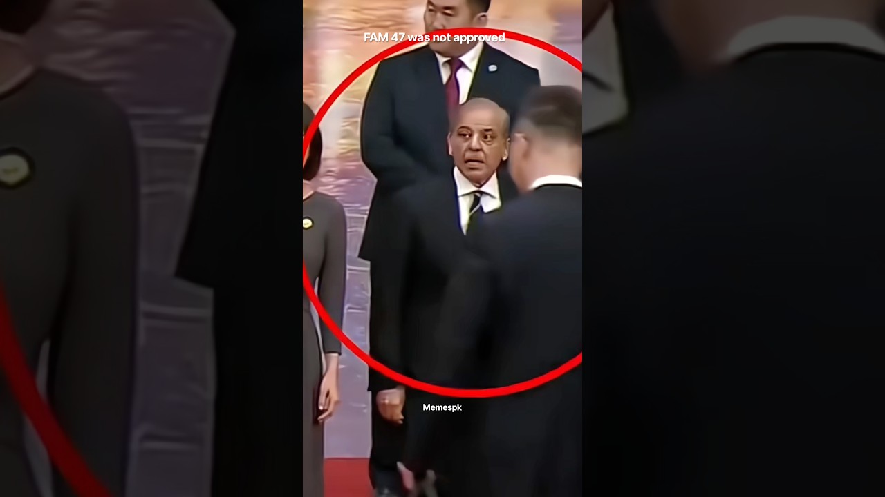 People don&rsquo;t even take FAM 47 seriously. Shehbaz sharif #shorts
