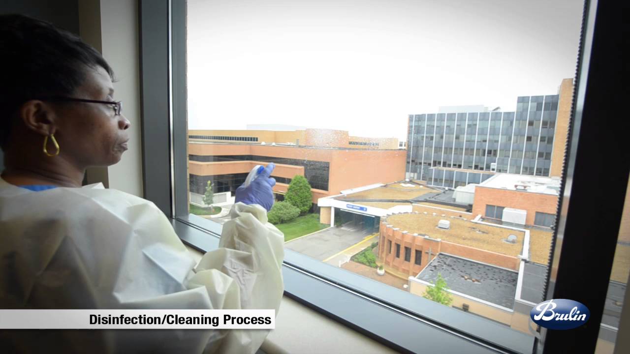 Brulin's Occupied Isolation Patient Room Cleaning