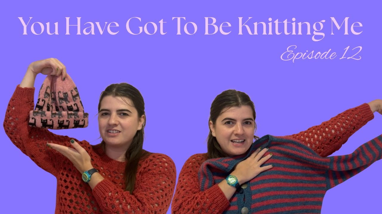 Knitting Podcast Episode 12┃2 Olga Jackets, A Cat Hat, and DC yarn haul