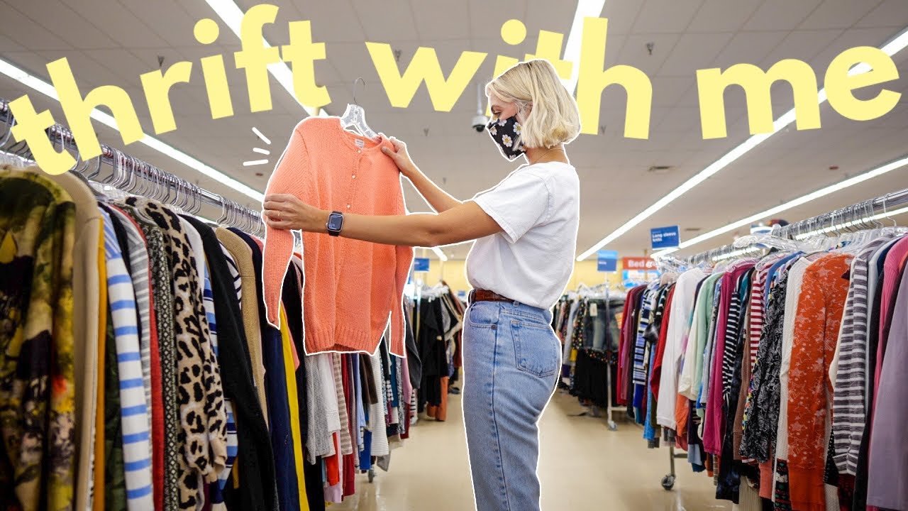 COME THRIFT WITH ME FOR SPRING 2022 ✨ bye winter ✨ + thrift store try on haul !