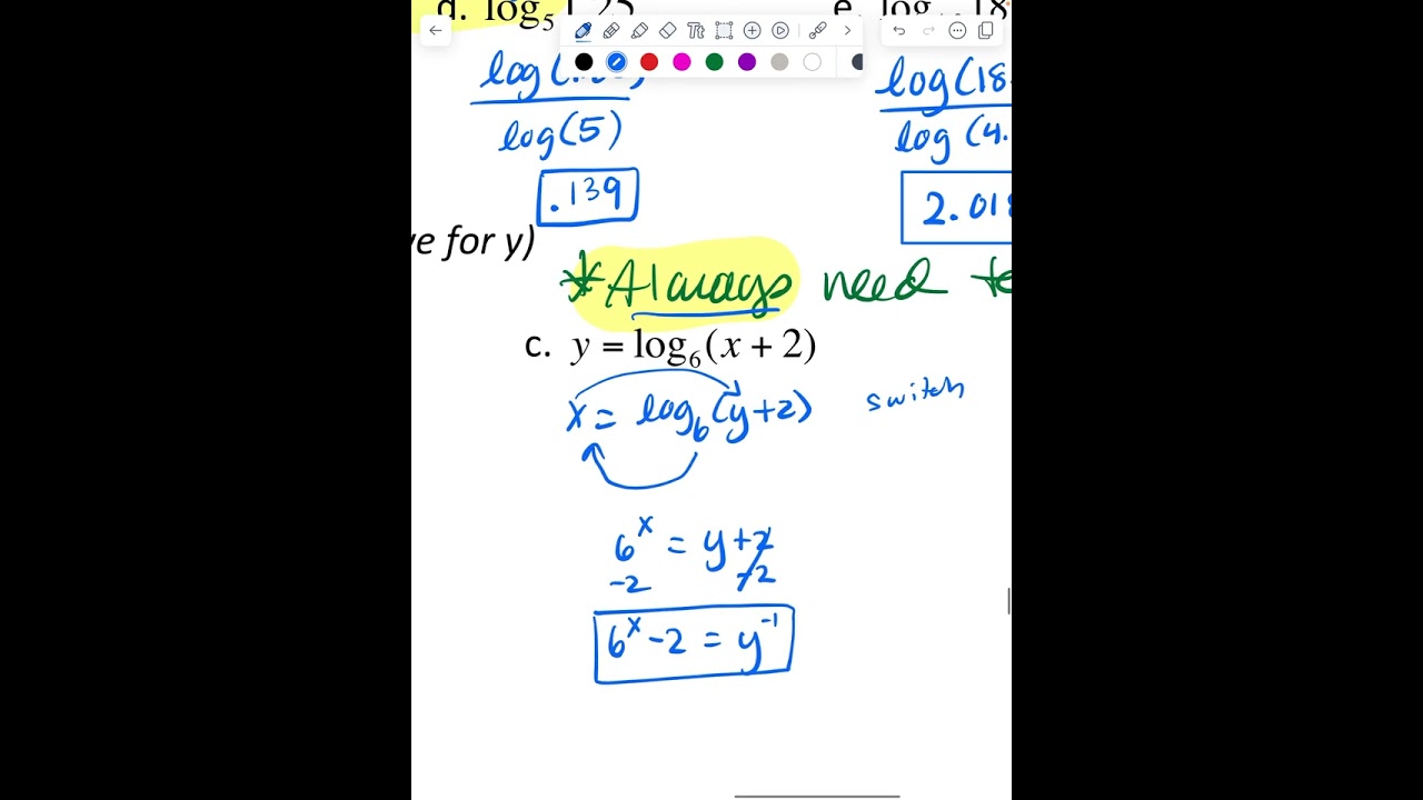 Alg 2 Chapter 7 Review
