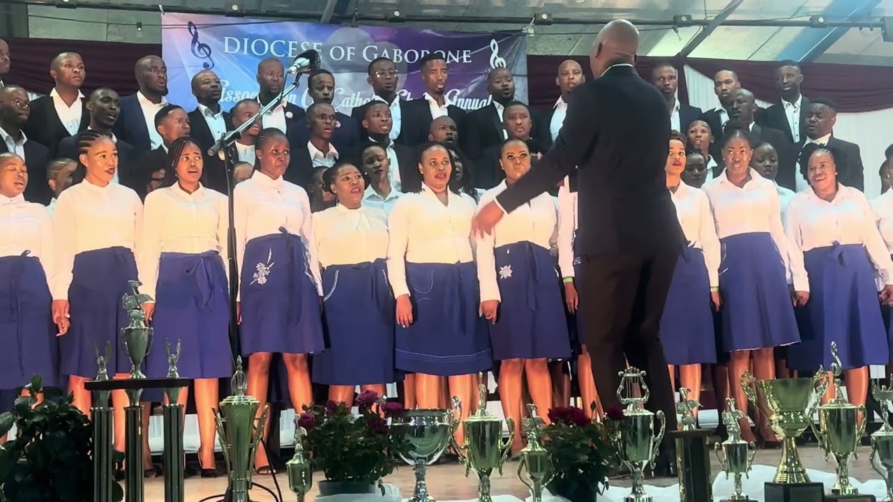 St. Conrad's Choir Brings 'Pitsi tsa Tlhogo' by HK Pule to Life 🎶