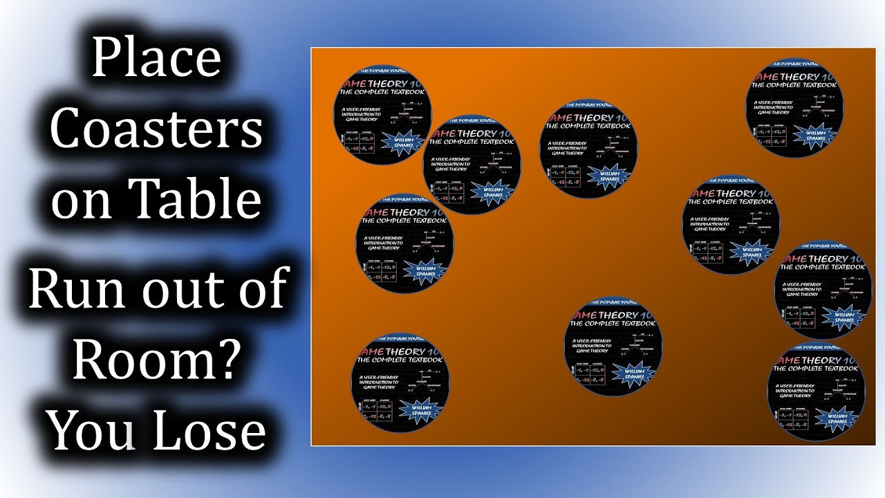 How to Use Coasters and Game Theory to Win Free Drinks