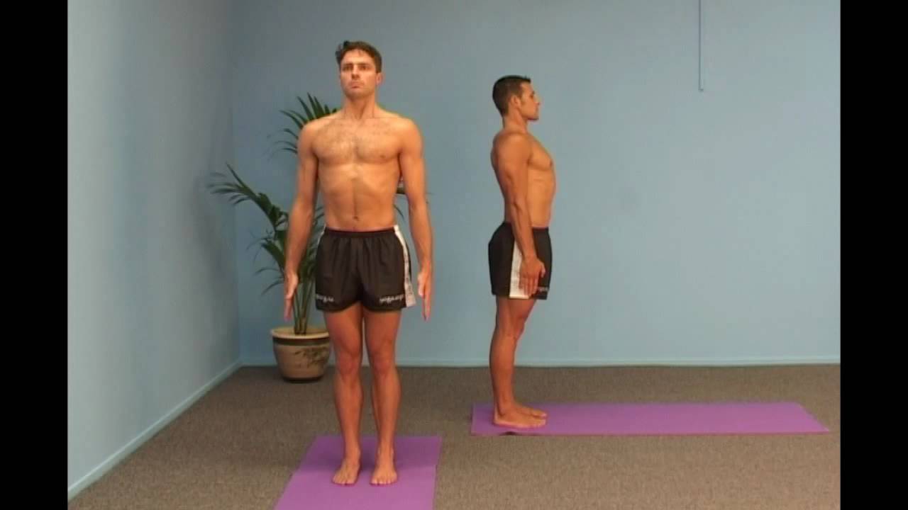 Mountain Pose Yoga Position