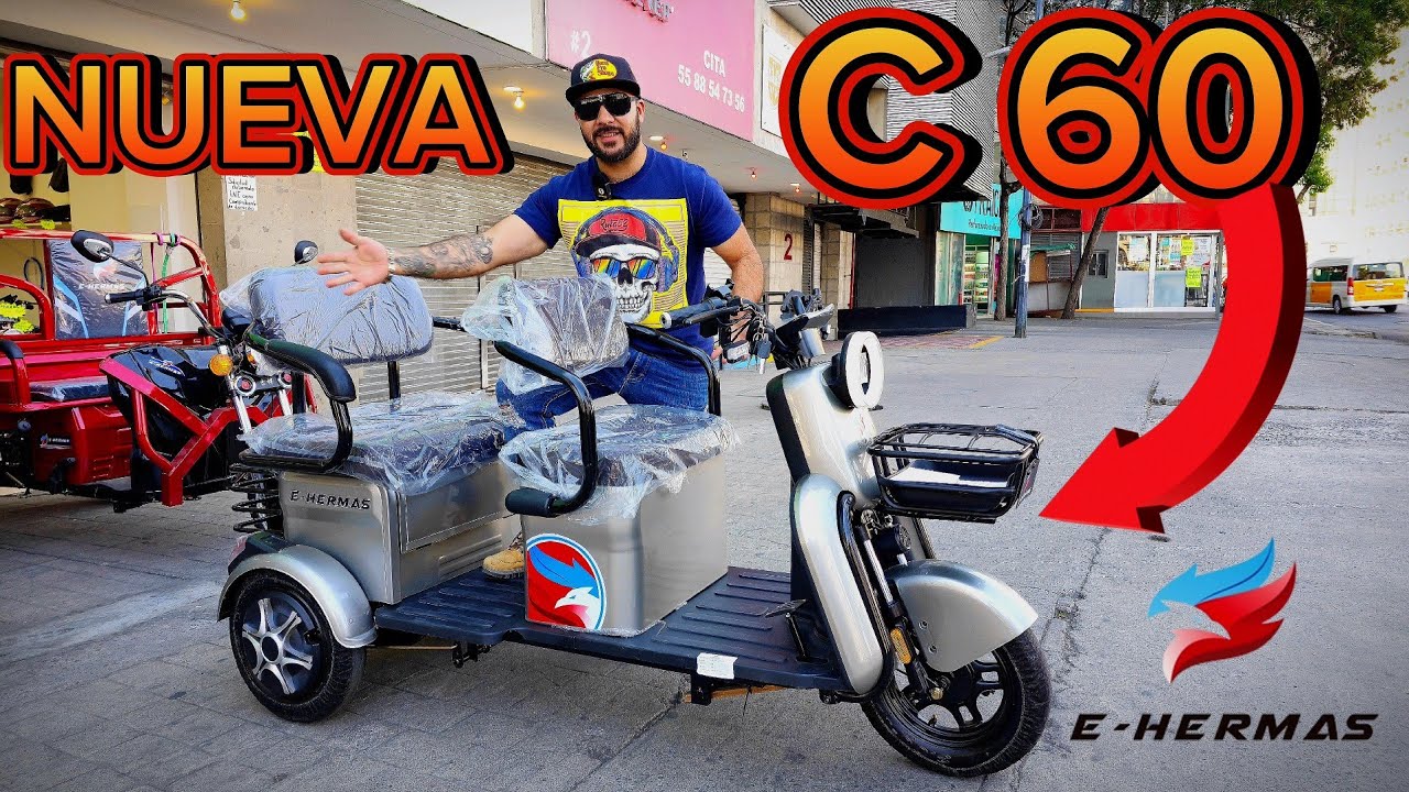 motos elecricas e-hermas MEXICO NUEVA C60 ELECTRICA