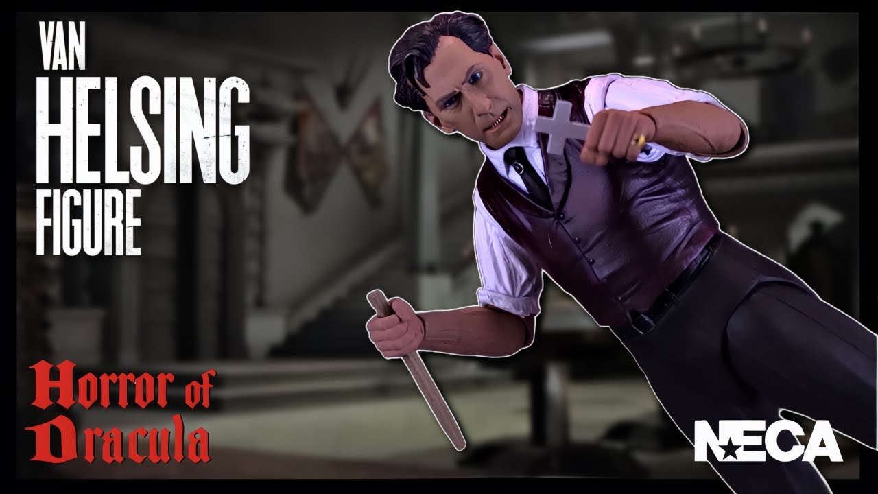 NECA The Horror of Dracula Ultimate Van Helsing Figure |  @TheReviewSpot