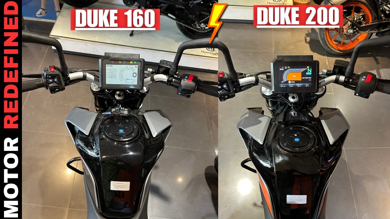 2025 KTM DUKE 160 VS KTM DUKE 200 Detailed Comparison | Best 160CC or 200CC??