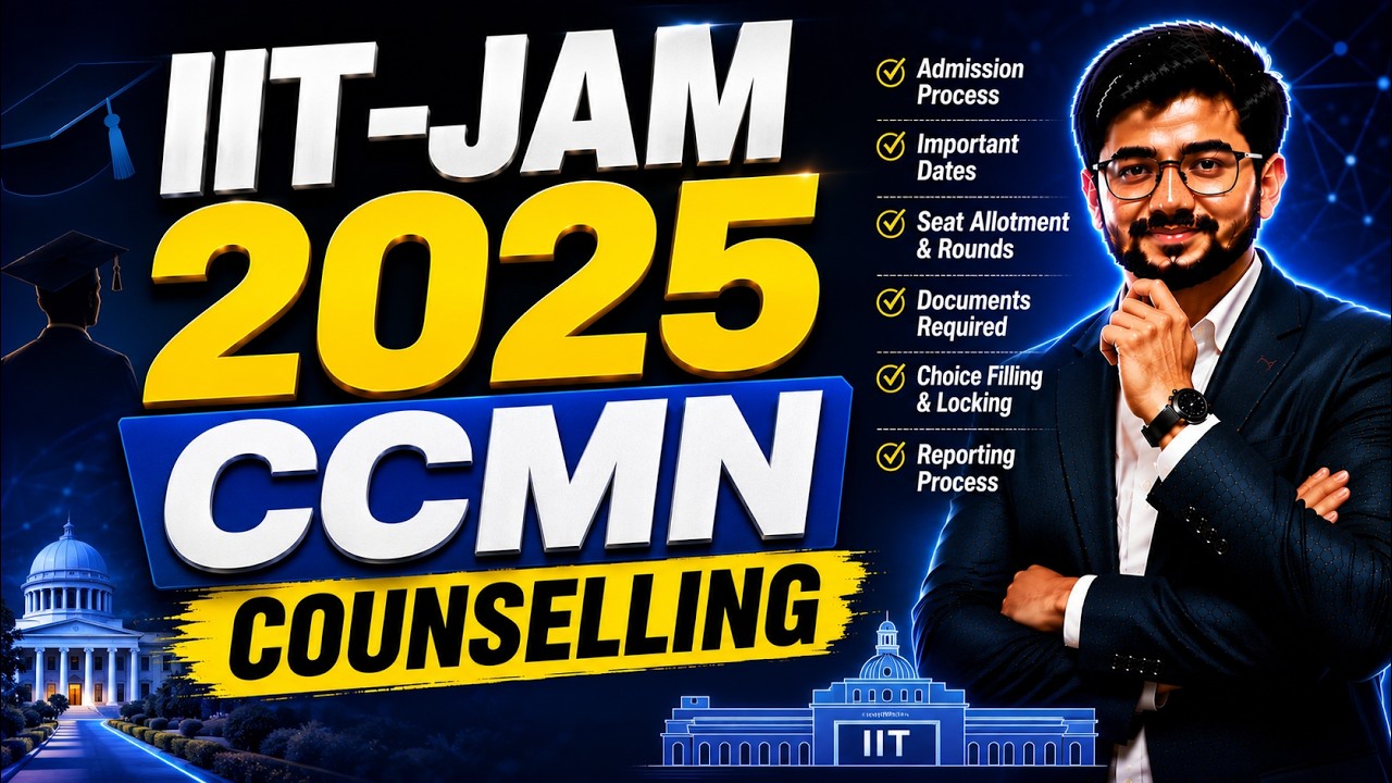 IIT-JAM 2025 CCMN Counselling 🔍 | NITs vs IIITs: Best Courses & Colleges? | Mathstats @8810409392