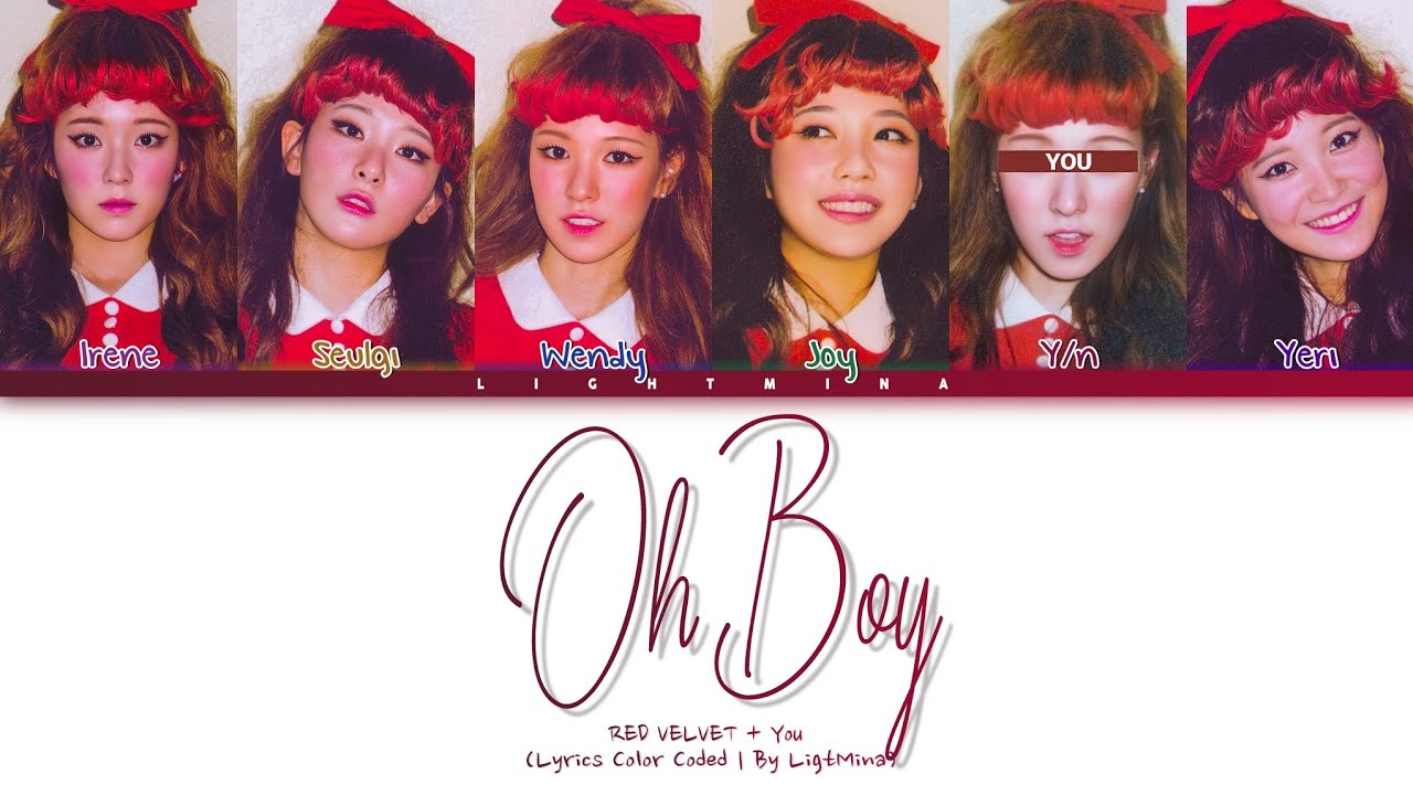 Red Velvet-'Oh Boy' with 6 Members (You A As Members)