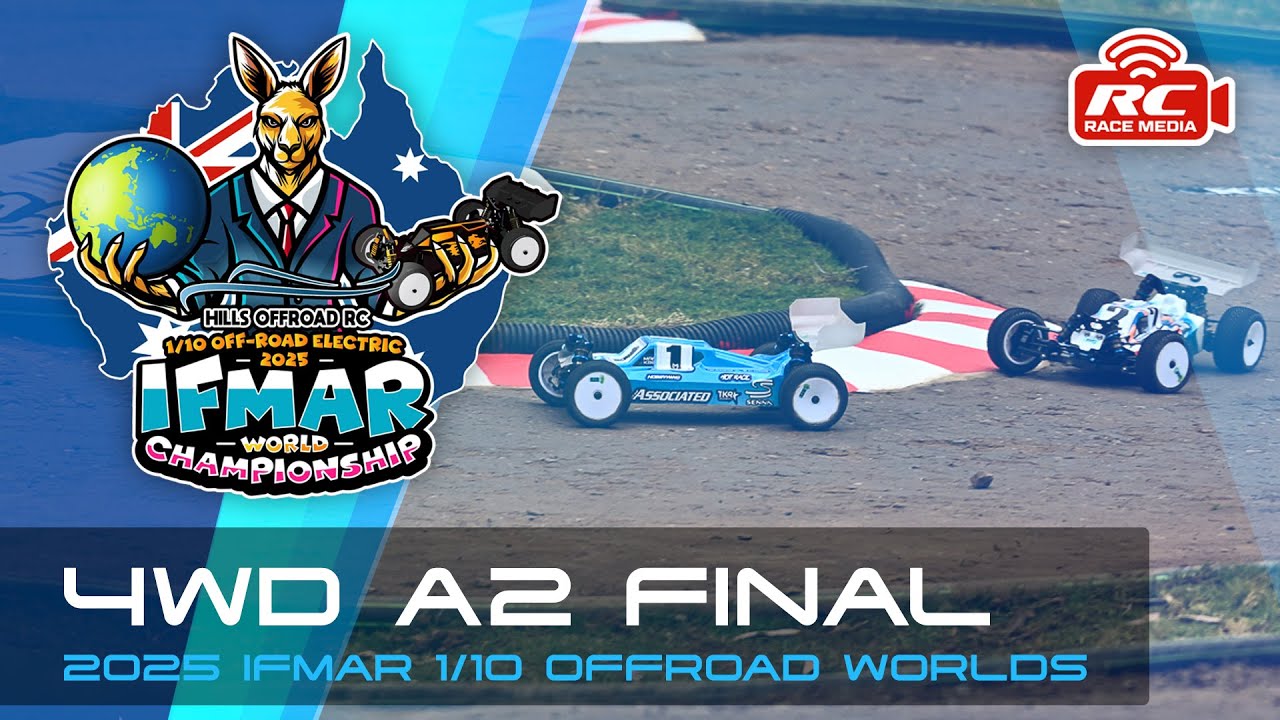 Финал 4WD A2 | Чемпионат мира по внедорожным гонкам IFMAR 1/10 2025 (Сидней, Австралия)