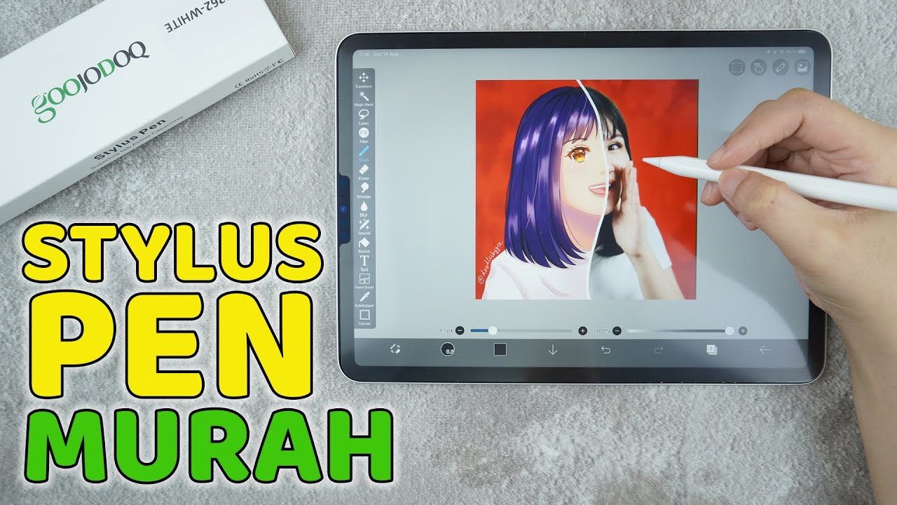 Alternatif Pencil iPad MURAH 🤩 Review Stylus Pen Goojodoq 13th Gen