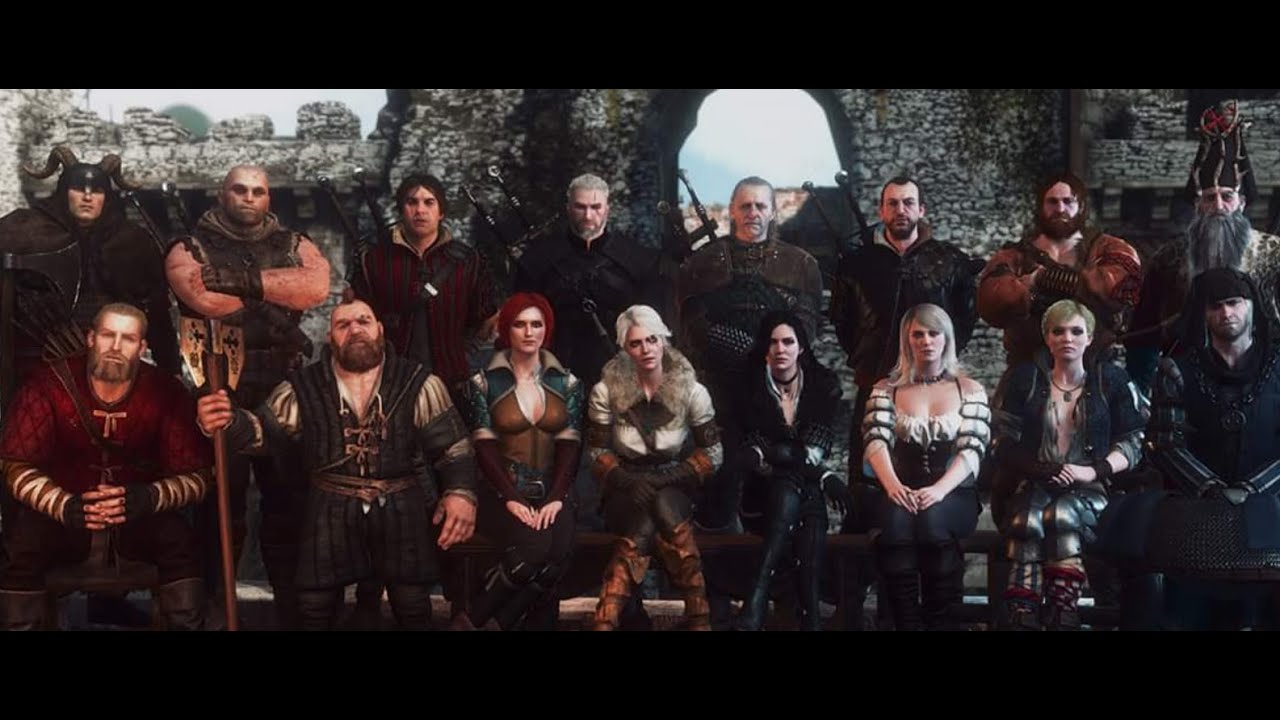 Kaer Morhen Savaşının Tüm Yoldaşları | The Witcher 3 Next Gen Türkçe