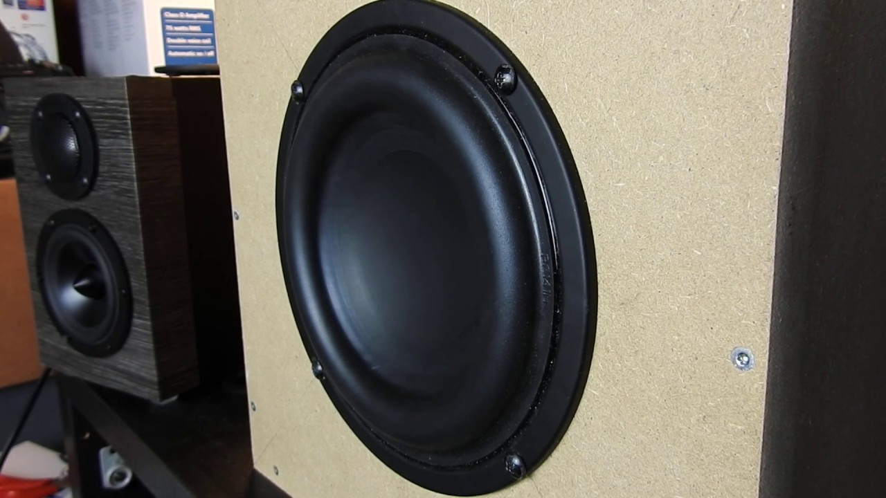 Homemade Subwoofer Bass Test 1