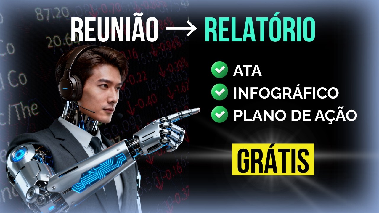 Como gerar Atas e Relatórios da sua reunião com o NotebookLM