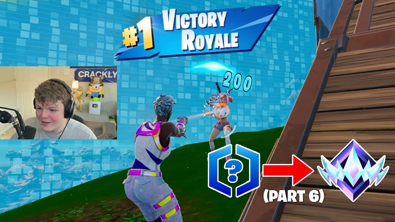 Crackly Reload UNRANKED To UNREAL Challenge | Part 6