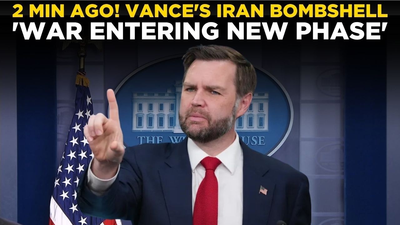 US NEWS LIVE: JD Vance Drops Iran War Bombshell, Declares Conflict Entering New Phase