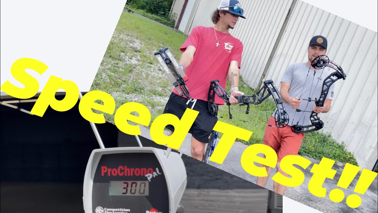 Real World Compound Bow Speed Test
