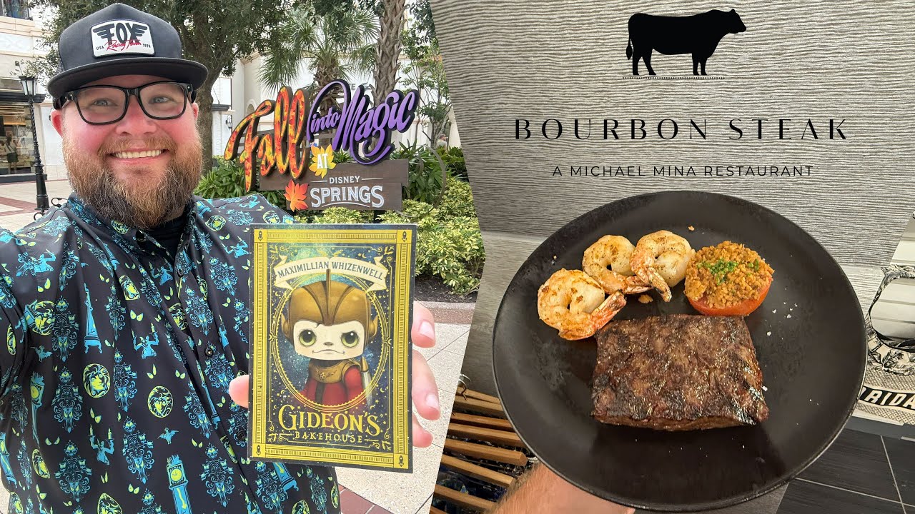 Disney Springs | NEW Gideon&rsquo;s Cookie, Halloween Bar & Bourbon Steak Dinner | Walt Disney World