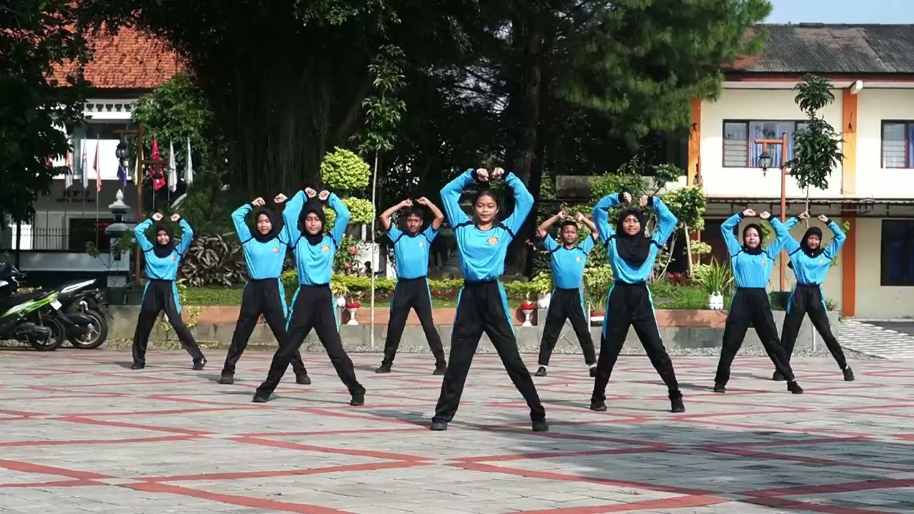 Lomba Senam Anak Indonesia Hebat 2025_SMP Negeri 10 Salatiga_Jawa Tengah
